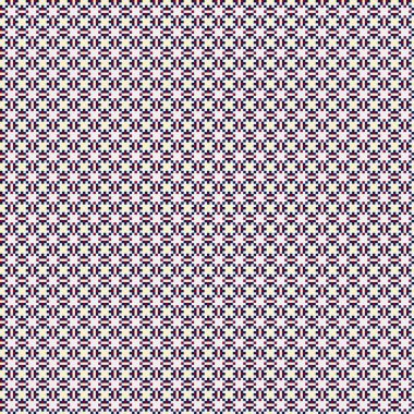 Soyut çapraz desenli üretken hesaplama sanatı çizimi