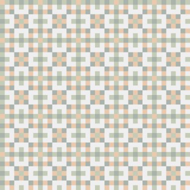 Soyut çapraz desenli üretken hesaplama sanatı çizimi 