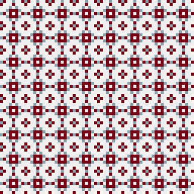 Soyut çapraz desenli üretken hesaplama sanatı çizimi