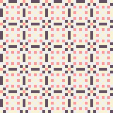 Soyut çapraz desenli üretken hesaplama sanatı çizimi