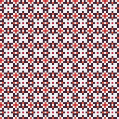 Üretken hesaplama dokusuna sahip soyut geometrik desen