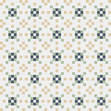 Soyut çapraz desenli üretken hesaplama sanatı çizimi