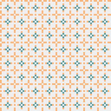 Soyut çapraz desenli üretken hesaplama sanatı çizimi