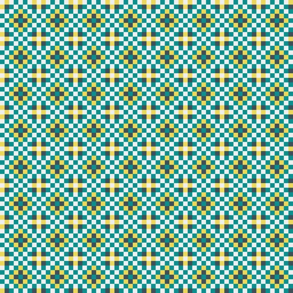 Soyut çapraz desenli üretken hesaplama sanatı çizimi