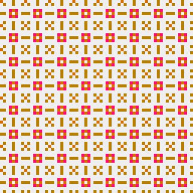 Soyut çapraz desenli üretken hesaplama sanatı çizimi