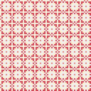 Soyut çapraz desen, üretken hesaplama vektörü illüstrasyonu