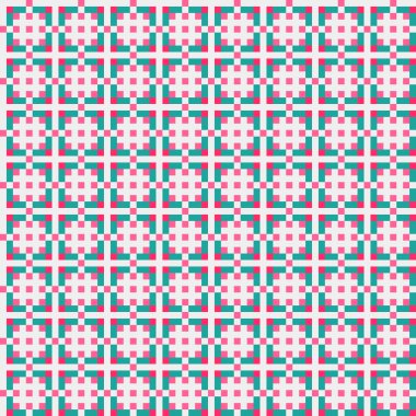 Soyut Çapraz Kusursuz Desensiz Desen vektör çizimi  