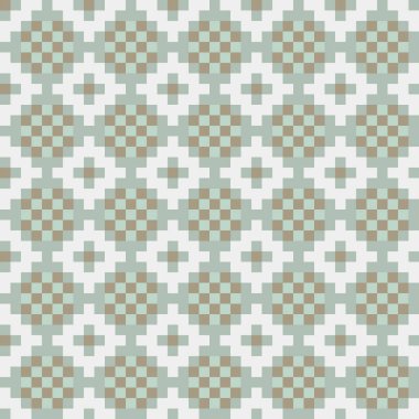 Soyut çapraz desenli üretken hesaplama sanatı çizimi