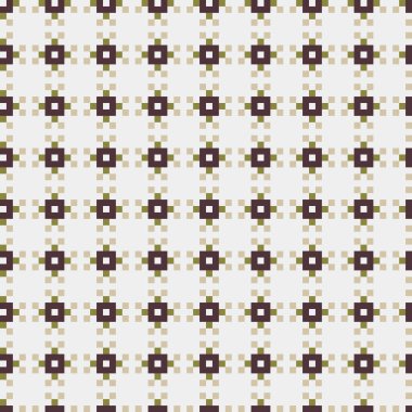 Soyut çapraz desenli üretken hesaplama sanatı çizimi