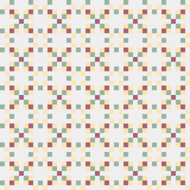 Soyut çapraz desenli üretken hesaplama sanatı çizimi