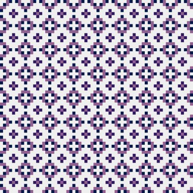 Soyut çapraz desenli üretken hesaplama sanatı çizimi