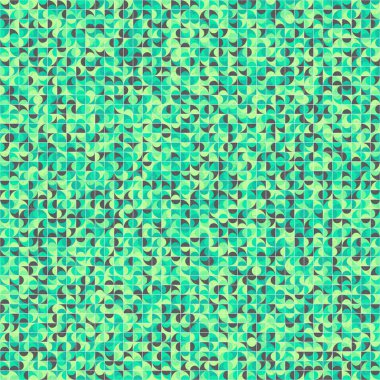 Üretken hesaplama dokusuna sahip soyut geometrik desen