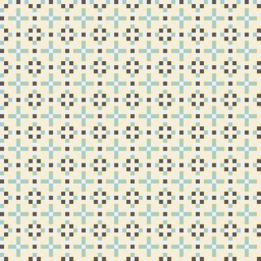 Üretken hesaplama dokusuna sahip soyut geometrik desen