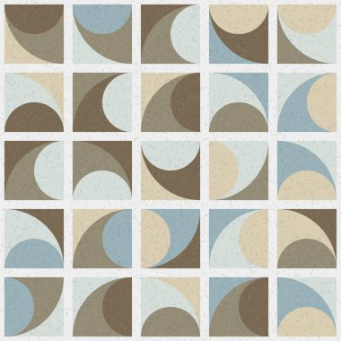 Üretken hesaplama dokusuna sahip soyut geometrik desen