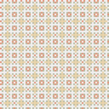 Soyut çapraz desen, üretken hesaplama vektörü illüstrasyonu