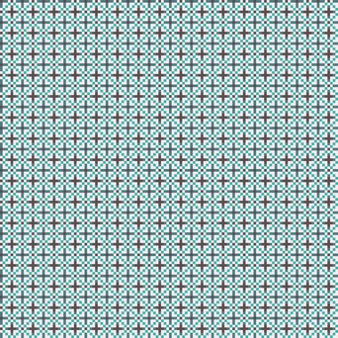 Soyut çapraz desenli üretken hesaplama sanatı çizimi