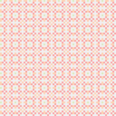 Soyut çapraz desen, üretken hesaplama vektörü illüstrasyonu