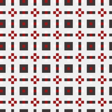 Çapraz desenli soyut vektör çizimi