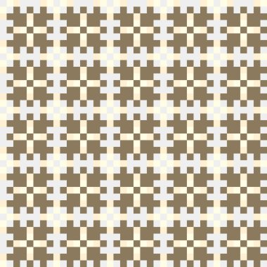 Soyut çapraz desenli üretken hesaplama sanatı çizimi