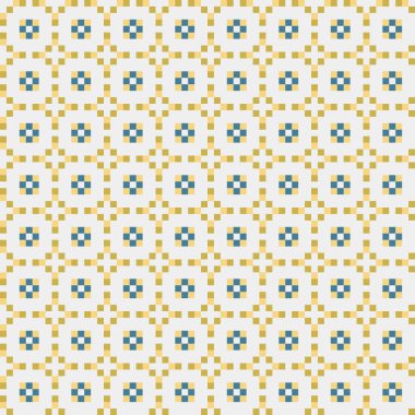 Soyut çapraz desenli üretken hesaplama sanatı çizimi