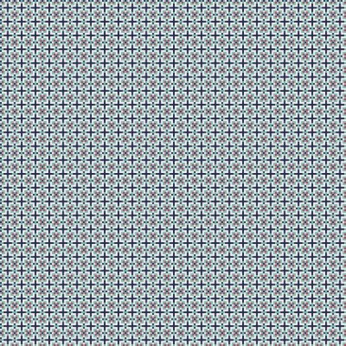 Soyut çapraz desenli üretken hesaplama sanatı çizimi