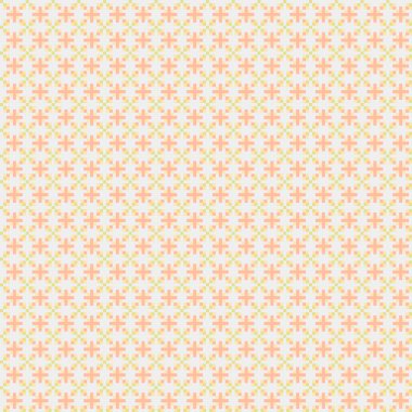 Soyut çapraz desen, üretken hesaplama vektörü illüstrasyonu