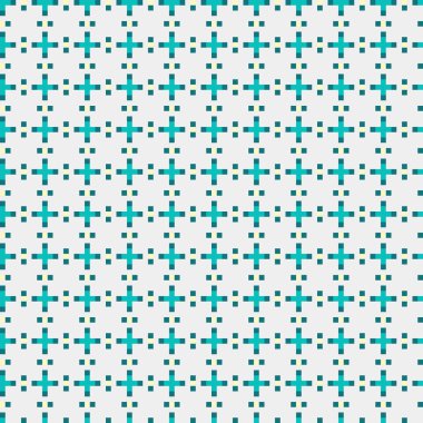 Soyut çapraz desenli üretken hesaplama sanatı çizimi