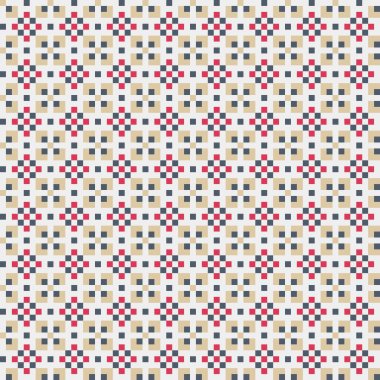 Soyut çapraz desenli üretken hesaplama sanatı çizimi