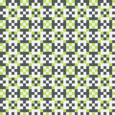 Soyut çapraz desenli üretken hesaplama sanatı çizimi