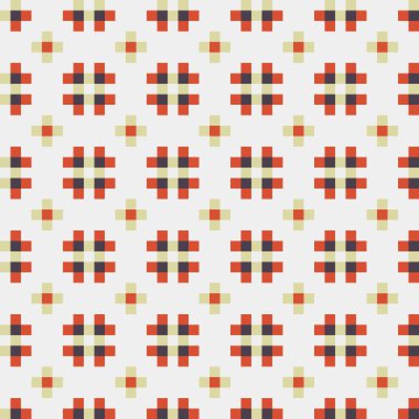 Çapraz desenli soyut vektör çizimi