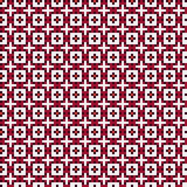 Soyut çapraz desenli üretken hesaplama sanatı çizimi