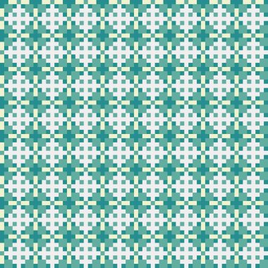 Üretken hesaplama dokusuna sahip soyut geometrik desen