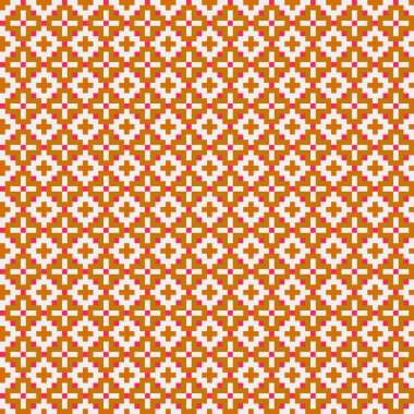 Soyut çapraz desen, üretken hesaplama vektörü illüstrasyonu