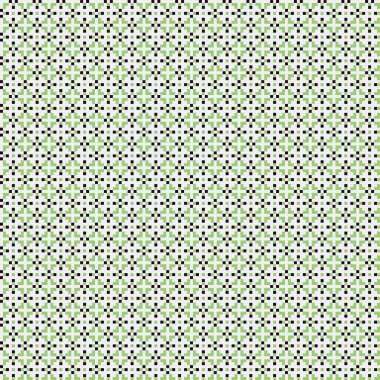 Soyut çapraz desenli üretken hesaplama sanatı çizimi