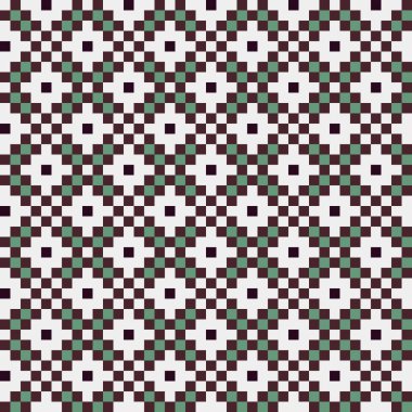 Soyut çapraz desenli üretken hesaplama sanatı çizimi