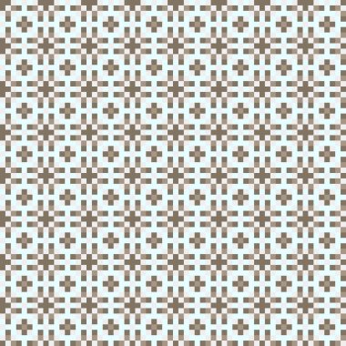 Soyut çapraz desenli üretken hesaplama sanatı çizimi