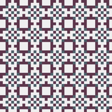 Soyut çapraz desenli üretken hesaplama sanatı çizimi