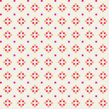 Soyut çapraz desenli üretken hesaplama sanatı çizimi