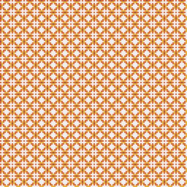 Soyut çapraz desenli üretken hesaplama sanatı çizimi