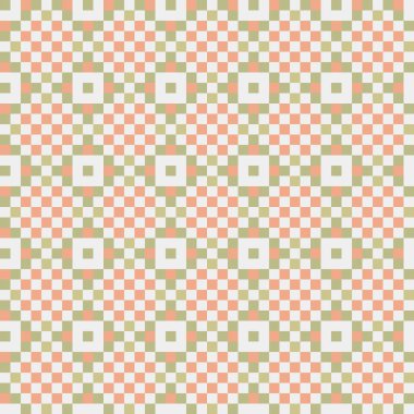 Soyut çapraz desenli üretken hesaplama sanatı çizimi