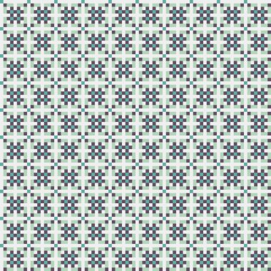 Soyut çapraz desenli üretken hesaplama sanatı çizimi