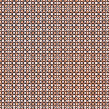 Soyut çapraz desenli üretken hesaplama sanatı çizimi