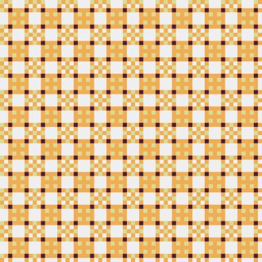 Soyut çapraz desen, üretken hesaplama sanatı illüstrasyonu  