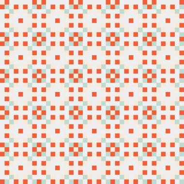 Soyut çapraz desenli üretken hesaplama sanatı çizimi