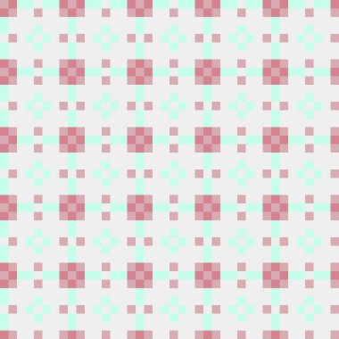 Soyut Çapraz Kusursuz Desensiz Desen vektör çizimi  