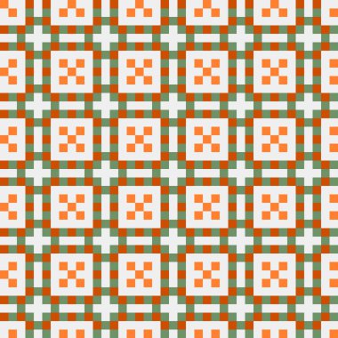 Soyut Çapraz Kusursuz Desensiz Desen vektör çizimi  