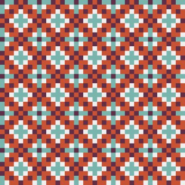 Soyut Çapraz Kusursuz Desensiz Desen vektör çizimi  