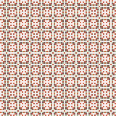 Soyut çapraz desenli üretken hesaplama sanatı çizimi