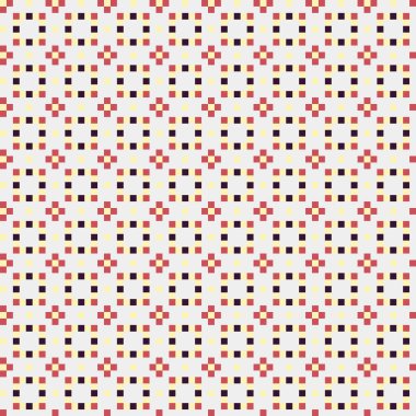 Soyut çapraz desenli üretken hesaplama sanatı çizimi