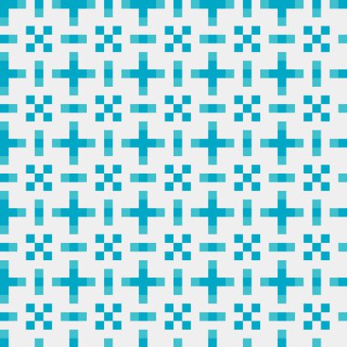 Soyut çapraz desen, üretken hesaplama sanatı illüstrasyonu 